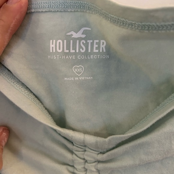 NWOT Hollister XXS Mint Green Cropped Top - Picture 3 of 5